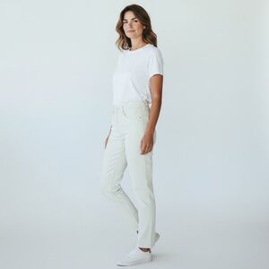 Adrianno Goldschmied « The Cigarette Stilt » White Denim Jeans   size 30 NWOT
